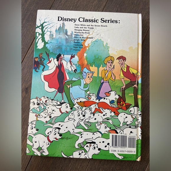 ❤️4 for $25❤️ 1986‎ Disney The 101 Dalmatians Book - Picture 4 of 4